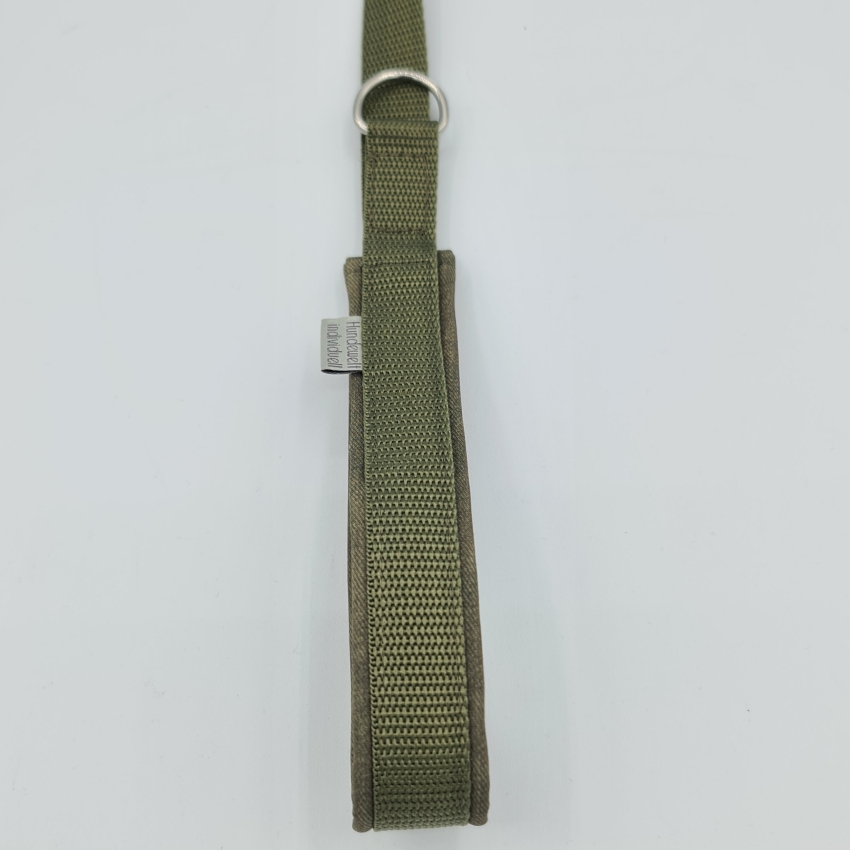 Leine mit weicher Handschlaufe Khaki